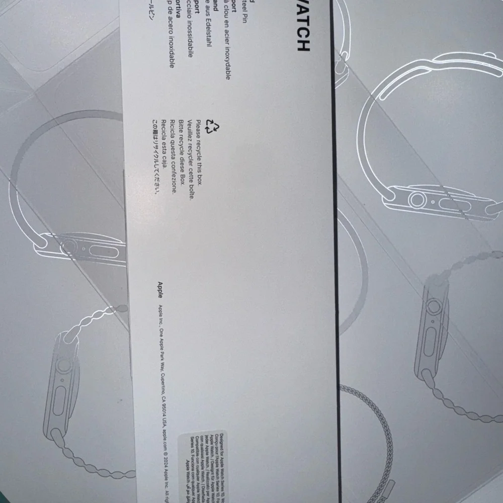 Apple Blue Watch Sport Band